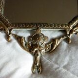 Miroir en bronze 21x35cm