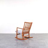 Oak ML33 Rocking Chair by Hans J. Wegner for A/S Mikael Laursen, 1950s