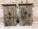 Decorative appliques made from old wood
