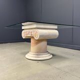 Tesselated column coffee table by Maitland Smith, 1970s