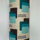 Blue opaline table lamp and vintage Maori fabric
