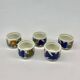 Ensemble de 5 coquetiers Villeroy & Boch Acapulco