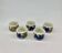 Set of 5 egg cups Villeroy & Boch Acapulco