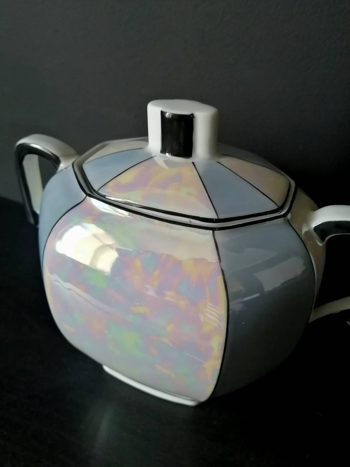 Art Deco sugar bowl