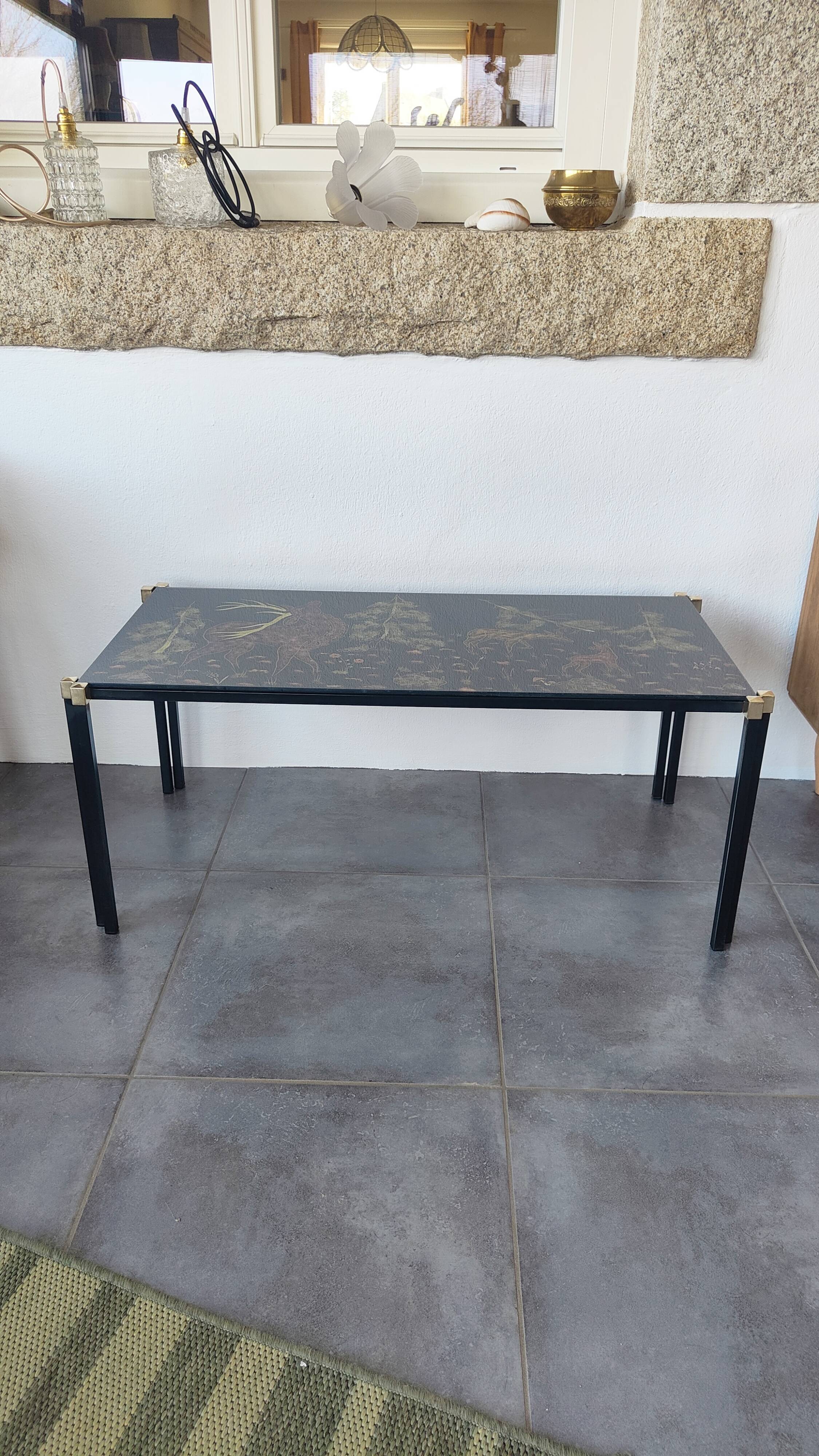 Coffee table signed colpo