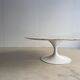 Large marble coffee table by Eero Saarinen for knoll