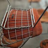 Set of six SM05 wire chairs by Cees Braakman for Pastoe, 1960s