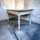 Brocante wooden farmhouse table / white / dining table
