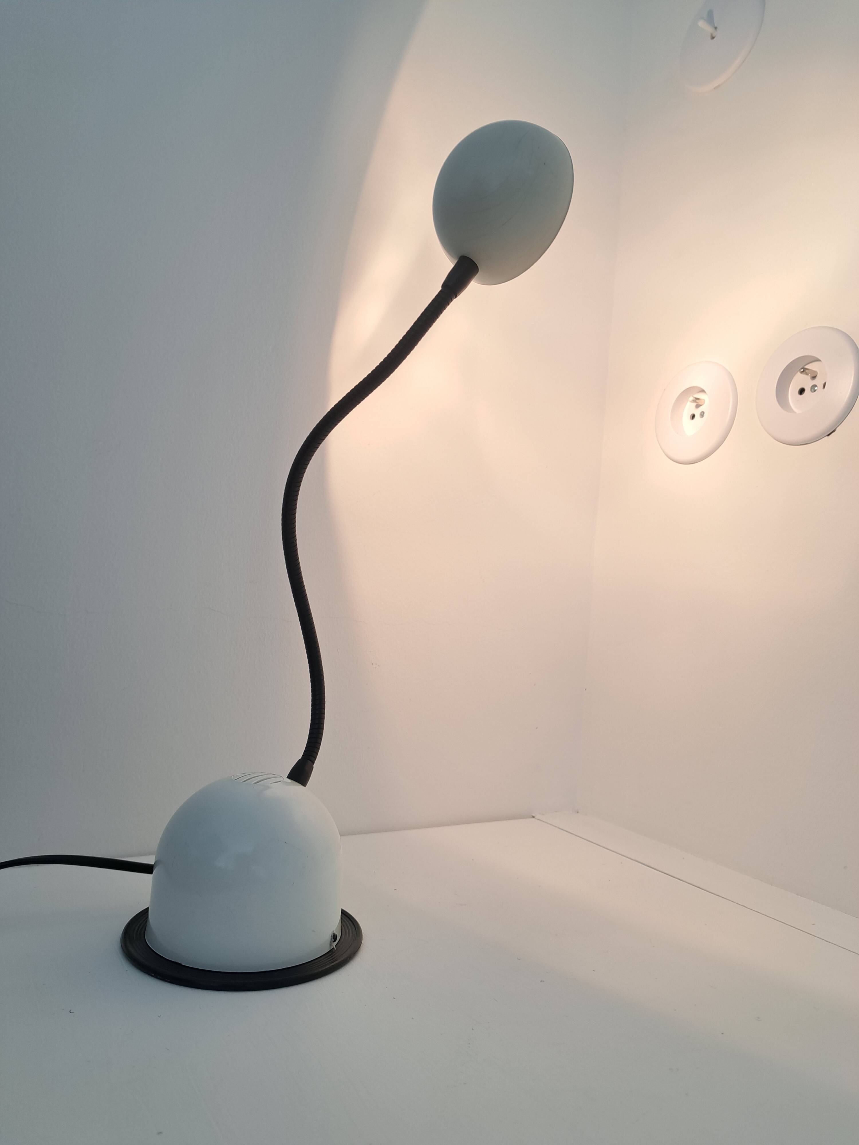 Lampe de bureau ou chevet flexible vintage 1980s
