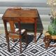 vintage desk with storage