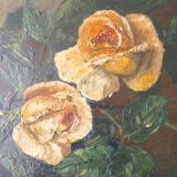 Painting, still life, flower, roses bouquet