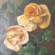 Painting, still life, flower, roses bouquet