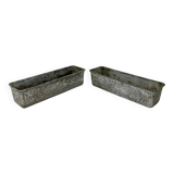 Pair of fibrocement planter