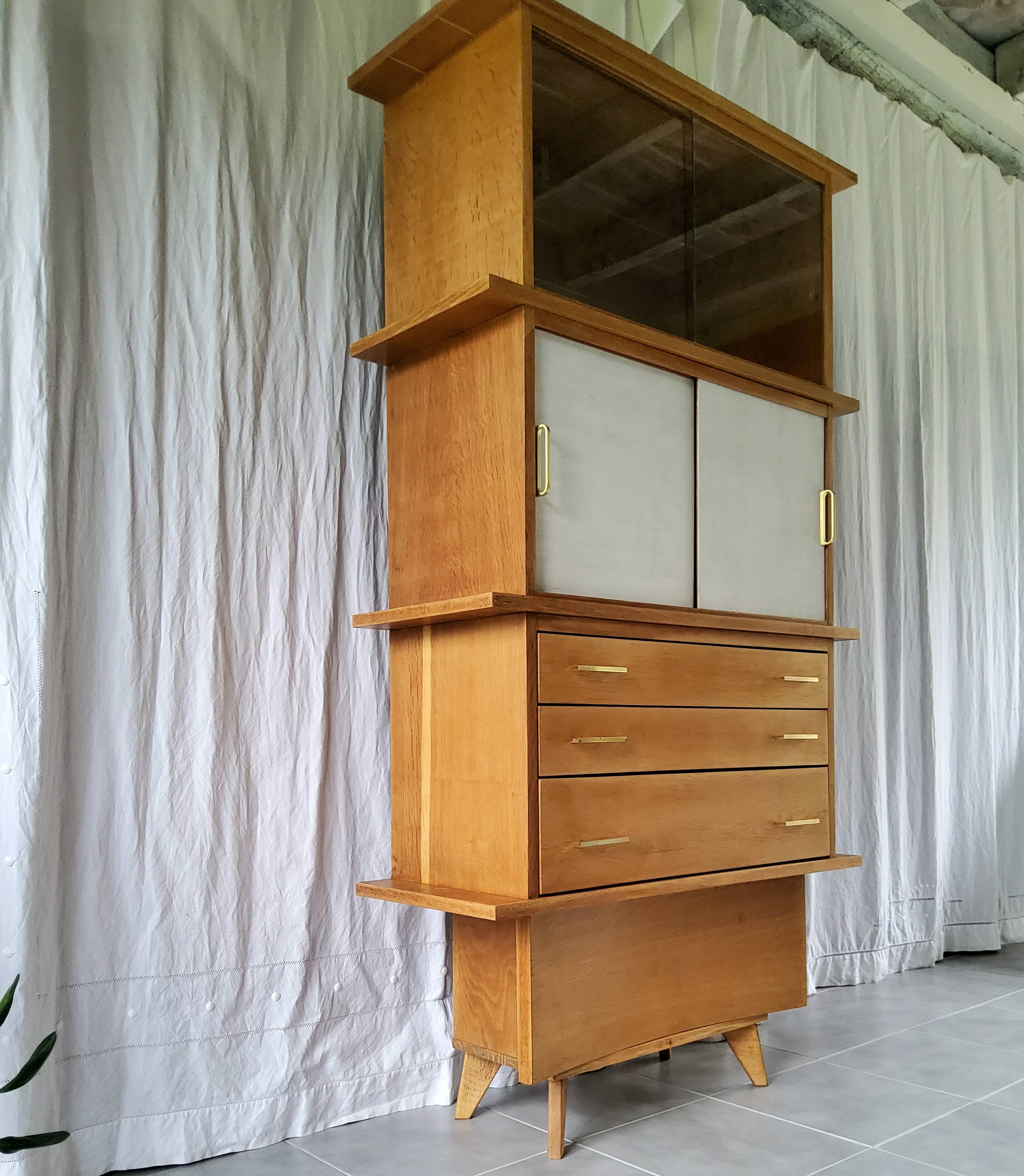 Bookcase showcase from the 50s