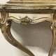 Pair of wall-mounted consoles with a mirror in Louis XV style.