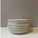 6 Enameled stoneware plates - dessert plates