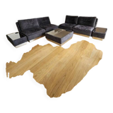 Saporiti modular sofa set 'p10 proposals' by giovanni offredi