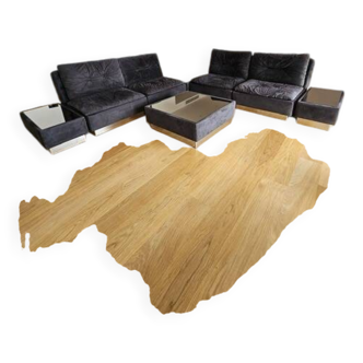 Saporiti modular sofa set 'p10 proposals' by giovanni offredi