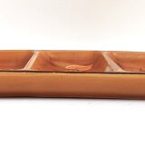 Poët Laval ceramic compartment dish 1960s