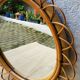 Large rattan mirror 55cm