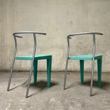 Two starck Dr. Glob chairs edited by Philippe Starck by Kartell italy