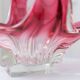 Large Murano bowl Flavio Poli - Pink Sommerso - Mid-Century - 1970s