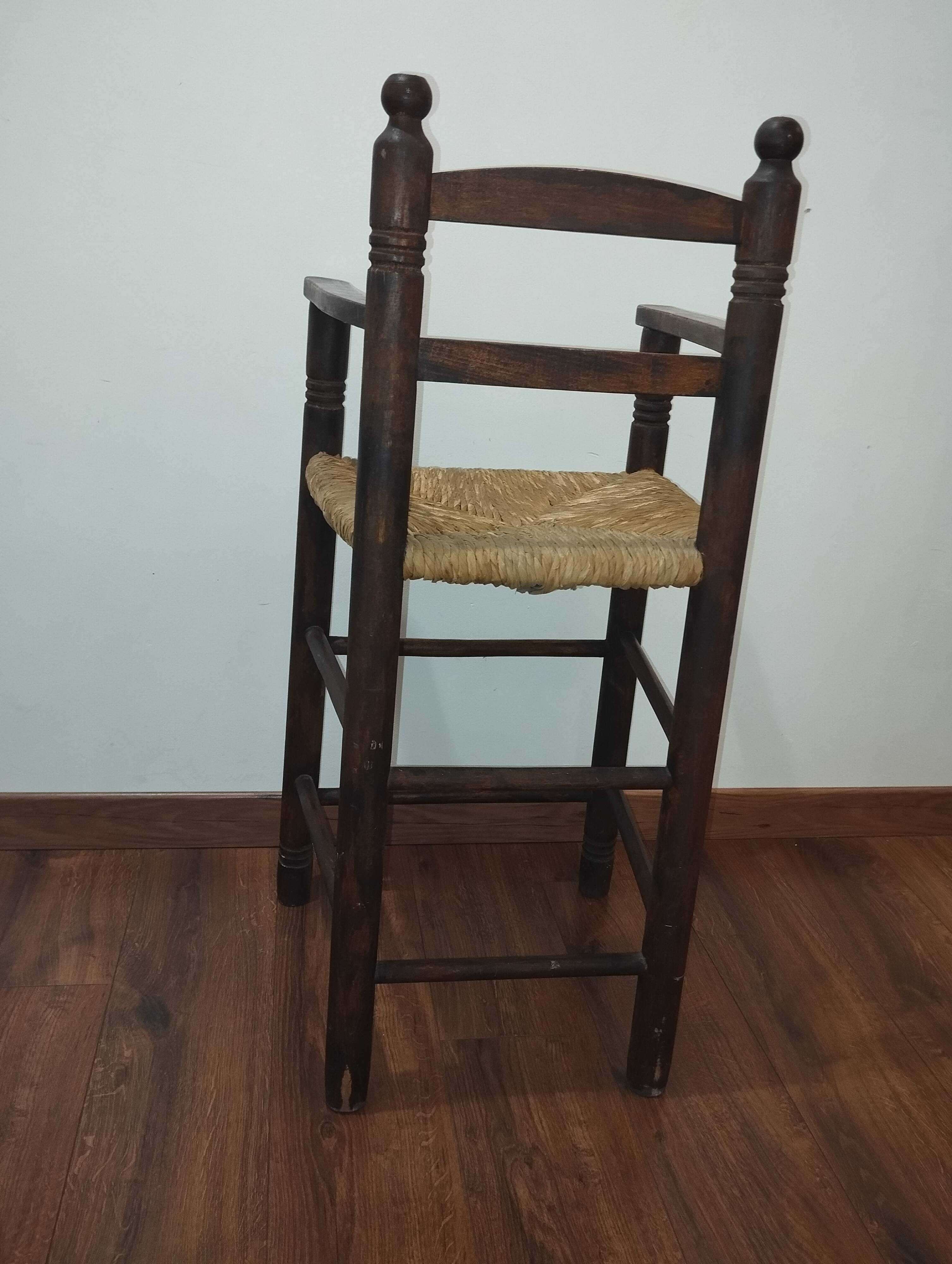 Country style high chair