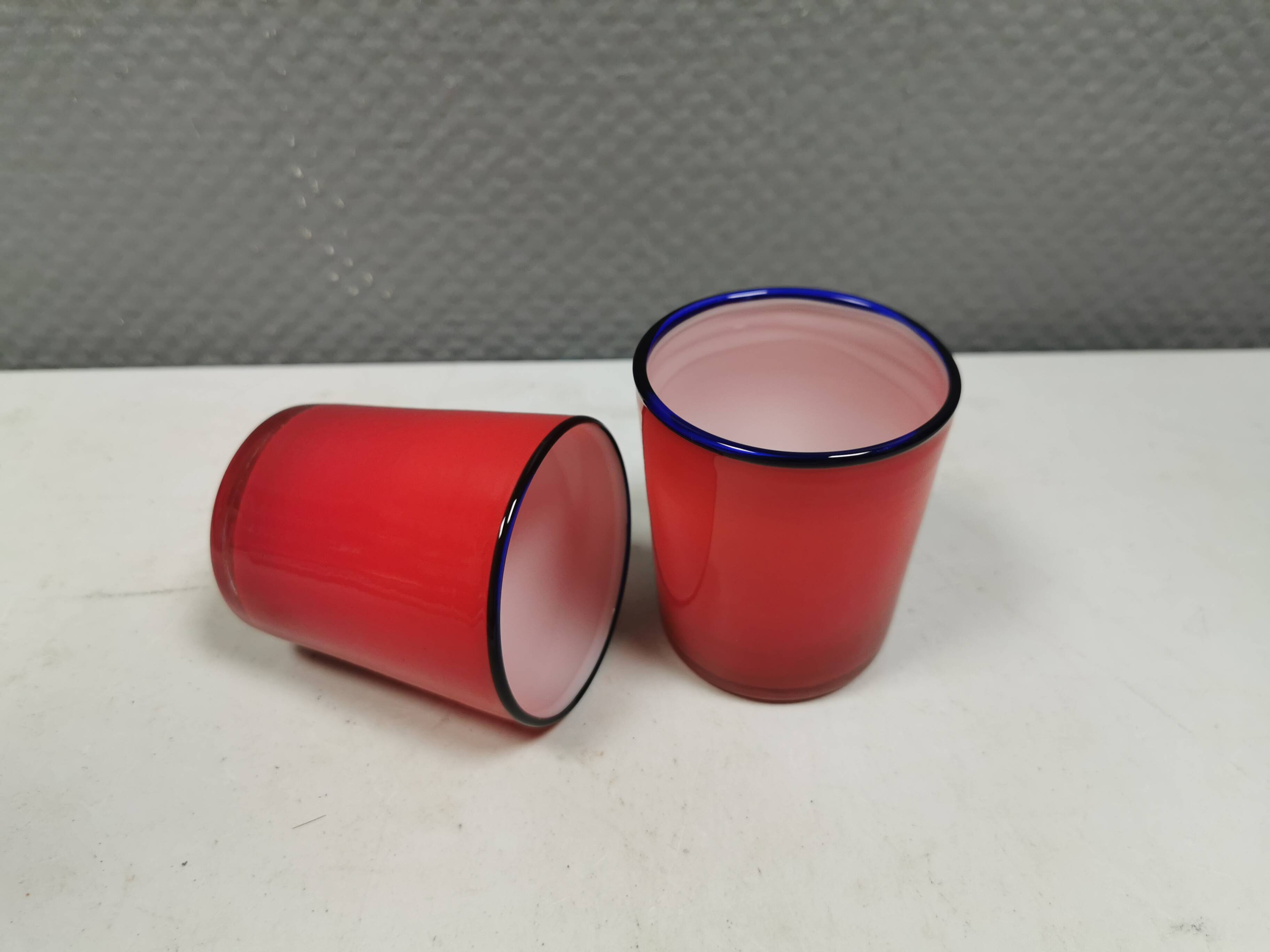 A set of beautiful handmade tea light holders from Villeroy & Boch.