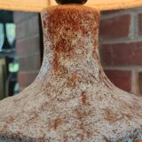 Vintage stein keramik west germany ceramic table lamp/1960s