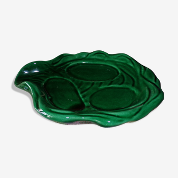 Vacuum former pocket vallauris ceramic green