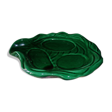 Vacuum former pocket vallauris ceramic green