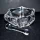 Vide-poche mortier et pilon en cristal daum signé design moderniste
