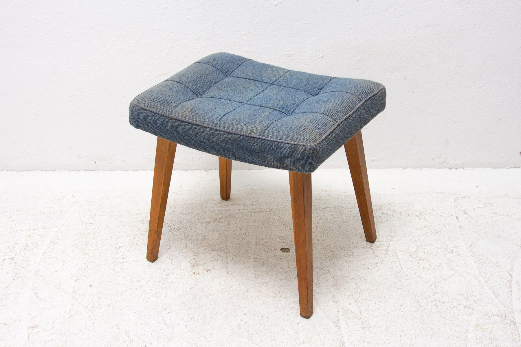 Mid century stool, footrest, 1960´s, Czechoslovakia