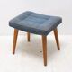 Mid century stool, footrest, 1960´s, Czechoslovakia