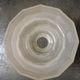 Lampshade pressed glass paste chandelier chandelier art deco wall lamp TBE Ø 13 cm