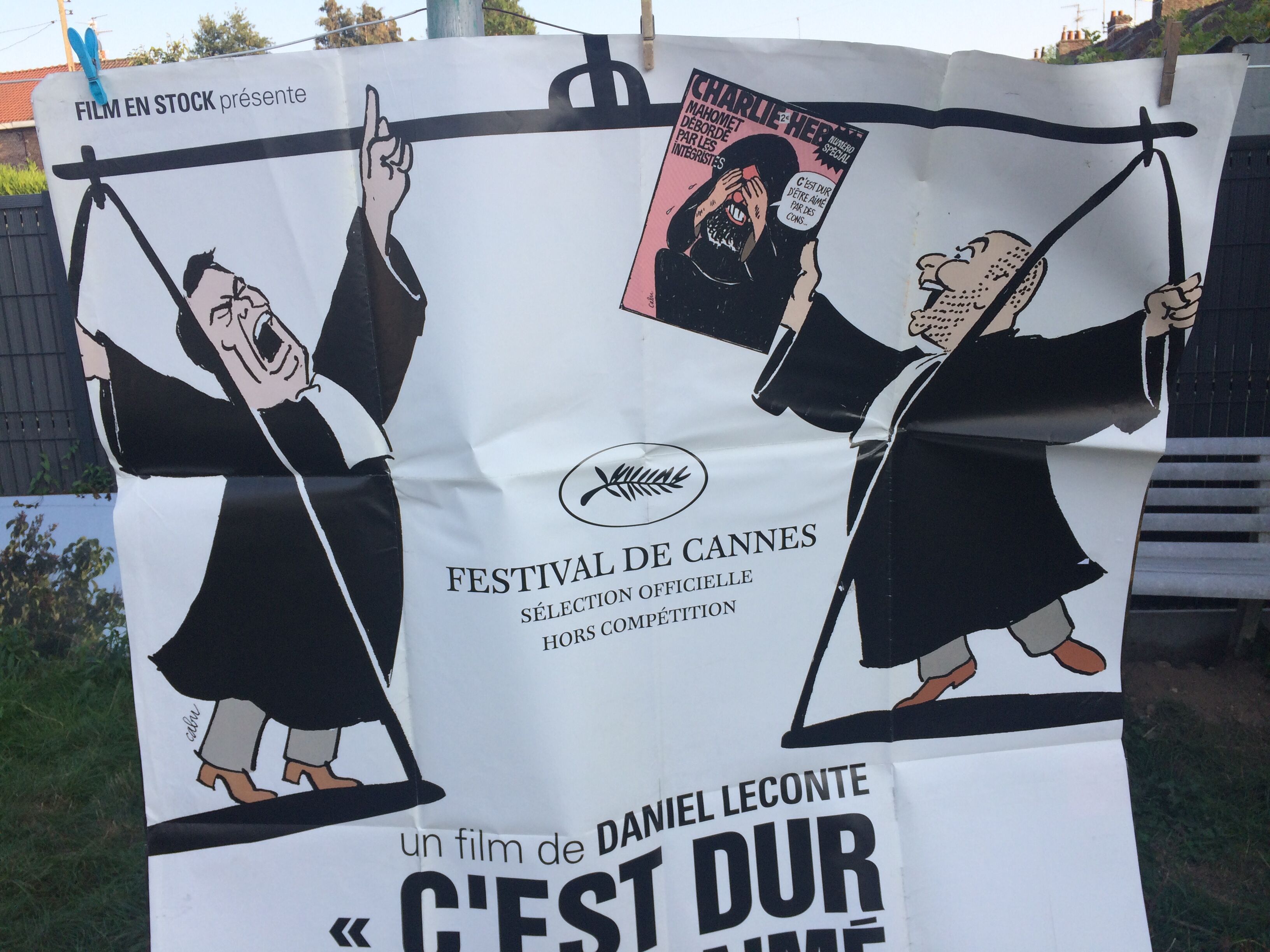 Cinema poster "it's hard to be loved by jerks"