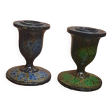 Pair of vintage candlesticks
