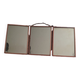 Triptych barber mirrors 30s