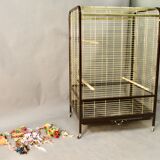 Vintage parrot cage, large model