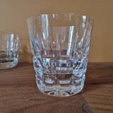 Saint Louis Crystal - Set of 6 Manhattan model whisky glasses