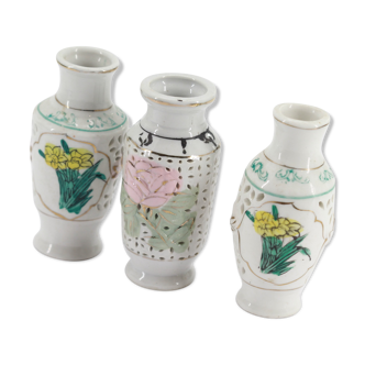 Set of 3 Chinese vases