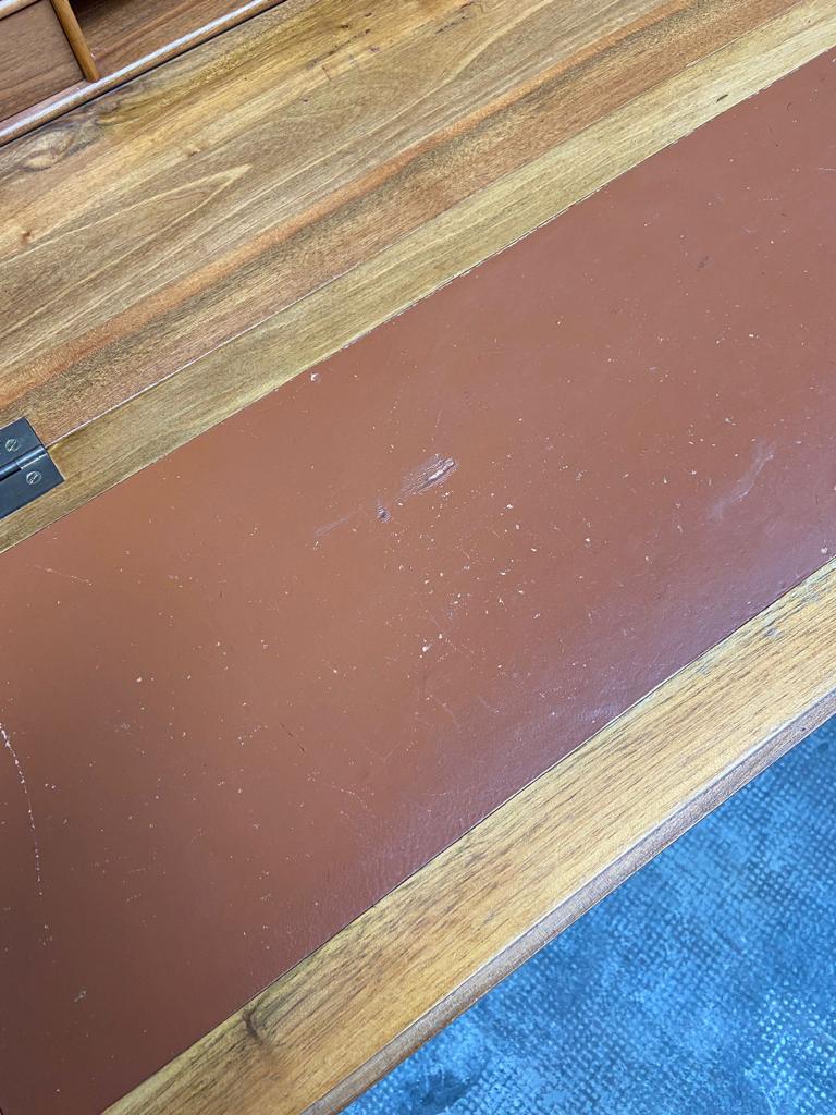 Office scriban Louis XVI walnut 1950