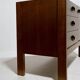 1978 - Modernist solid wood chest of drawers - France