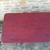 Folding brewery table