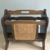 Canework magazine holder