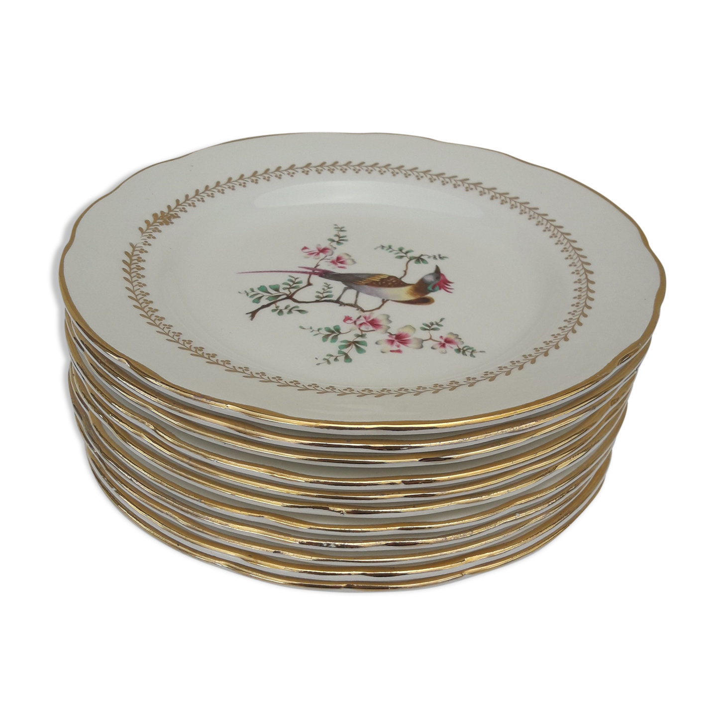 11 gien Tokio diam earthenware plates 18.5 cm