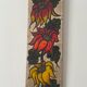 Vintage Vallauris ceramic painting "La Grange"