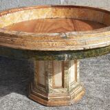 Coffee table (polychrome wood)