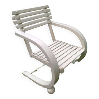 Chaise bois esprit rocking chair