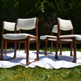 4 Baumann sleigh chairs